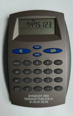 Calculatrice de table, avec convertisseur devises, Divers, Fournitures scolaires, Comme neuf, Enlèvement ou Envoi
