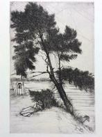 Eugeen Yoors (Antwerpen, 1879 – Berchem, 1975)  Rustplaats, Ophalen of Verzenden