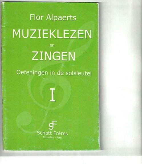 Muziek lezen en zingen oefeningen in de solsleutel  Flor Alp, Livres, Musique, Neuf