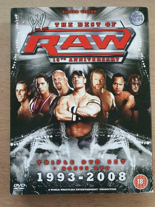 The best of RAW 15th Annniversary - Top Worstelen !, CD & DVD, DVD | Sport & Fitness, Comme neuf, Autres types, Sport de combat