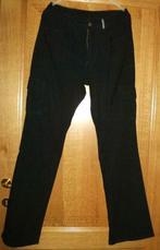 Zwarte broek met zakken aan zijkant boven knie + cadeautje, ANDERE, Noir, Taille 34 (XS) ou plus petite, Porté