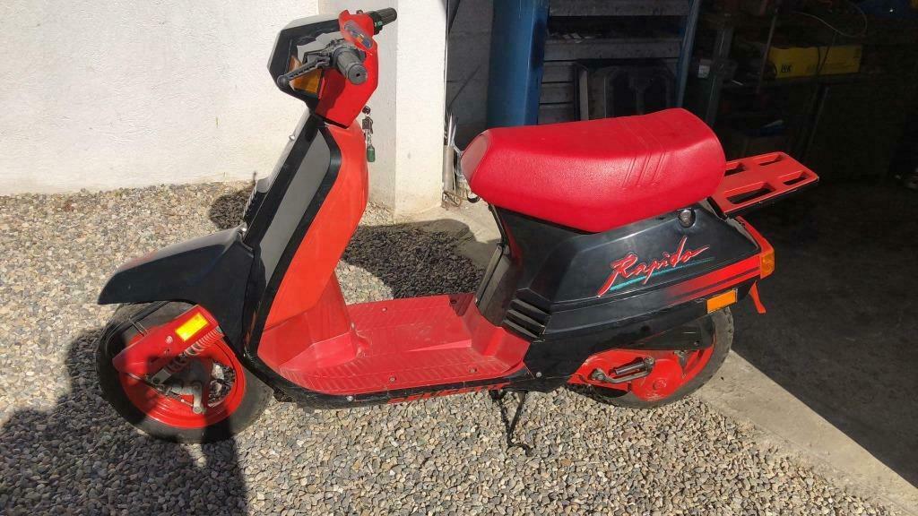 ② Gezocht alle rode delen van deze peugeot rapido — Brommeronderdelen |  Scooters — 2dehands