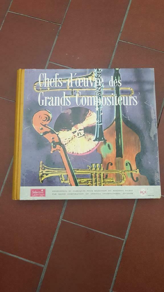 Chefs-D'Œuvre Des Grands Compositeurs, CD & DVD, Vinyles | Classique, Baroque, Enlèvement ou Envoi