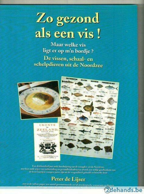 Zo gezond als een vis!  Peter de Lijster 98 blz, Boeken, Kookboeken, Nieuw