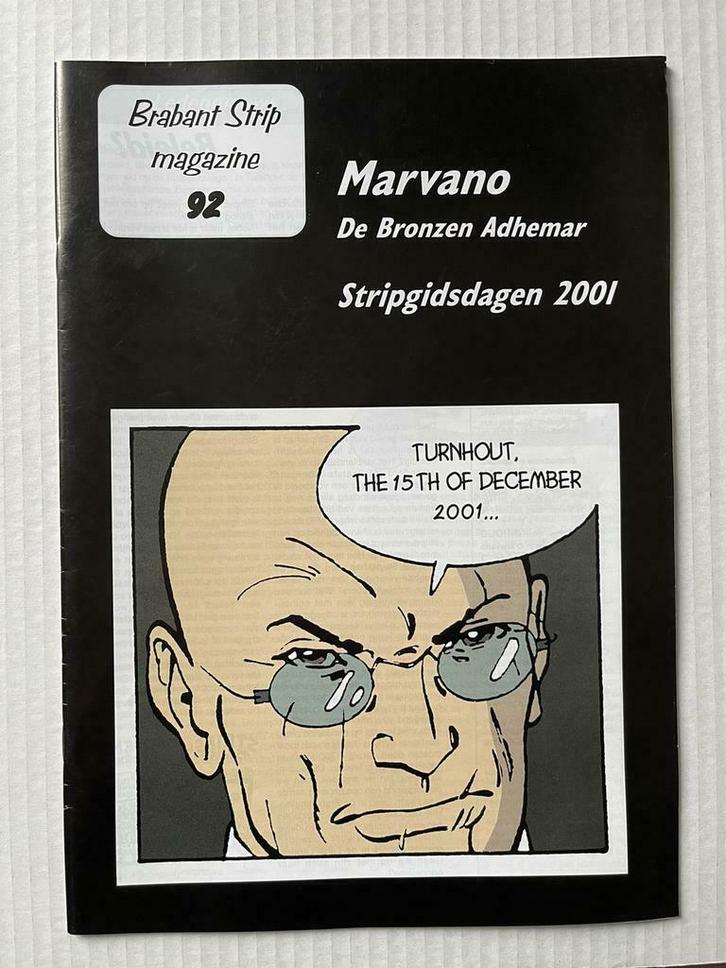 Brabant strip magazine 92 marvano Nieuwstaat, Boeken, Stripverhalen, Ophalen of Verzenden