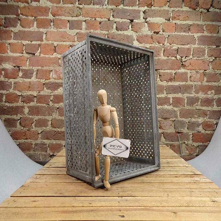 Metalen bak 2021-144, Antiek en Kunst, Curiosa en Brocante, Ophalen of Verzenden