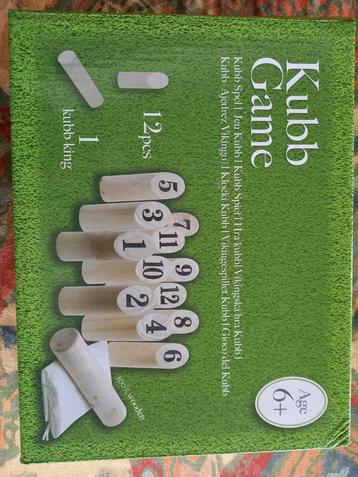 Kubb game, Kinderen en Baby's, Speelgoed | Houten speelgoed, Ophalen