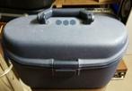 Beautycase Samsonite, Handtassen en Accessoires, Beautycases, Gebruikt, Blauw, Ophalen of Verzenden, Met spiegeltje(s)
