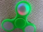 Fidget Spinner - Groen met licht, Kinderen en Baby's, Jongen of Meisje, Gebruikt, Ophalen of Verzenden