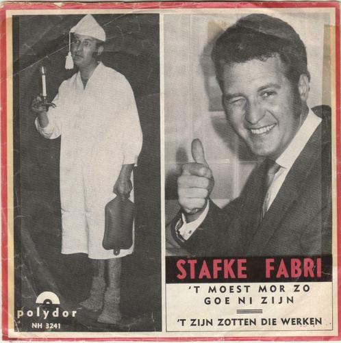 45T: Stafke Fabri: 't moest mor zo goe ni zijn, CD & DVD, Vinyles | Néerlandophone, Utilisé, Autres formats, Enlèvement ou Envoi