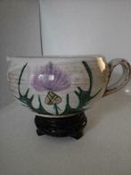 Vallauris keramiek melkkan met distels decor jaren 50/60, Antiek en Kunst, Antiek | Keramiek en Aardewerk, Ophalen of Verzenden