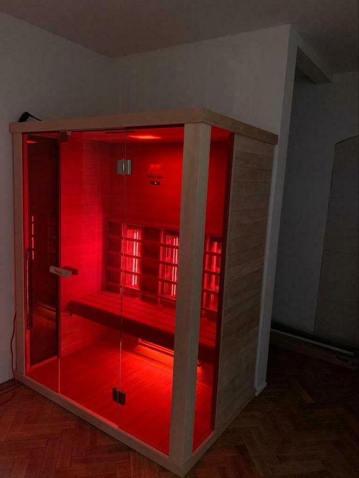 Medische infraroodcabine full spectrum met quarts stralers, Sport en Fitness, Sauna, Nieuw, Onderdelen, Infrarood, Ophalen