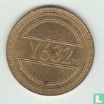 Reclame Penning : België : 1989 : Lecturama 555fr. / Y632, Ophalen of Verzenden, Zo goed als nieuw