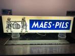 indoor lichtreclame MAES PILS, Verzamelen, Ophalen of Verzenden, Gebruikt, Reclamebord, Plaat of Schild, Overige merken
