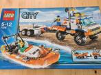 Lego City : Le camion des garde-côtes et son hors-bord 7726, Enfants & Bébés, Comme neuf, Ensemble complet, Lego, Enlèvement ou Envoi