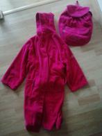 Roze badjas + bijhorend rugzakje maat 128., Ophalen of Verzenden, Zo goed als nieuw