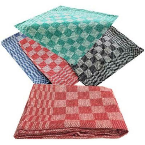 Theedoek geblokt katoen budget 65x62 cm, Huis en Inrichting, Keuken | Textiel, Nieuw, Theedoek of Handdoek, Overige kleuren, Ophalen of Verzenden