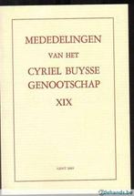 Mededelingen van het Cyriel Buysse Genootschap XIX, Nieuw, Ophalen of Verzenden