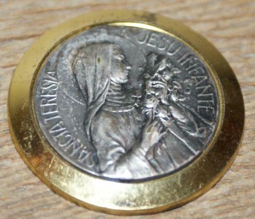 Médaille Sainte Thérèse et l'enfant Jésus, Collections, Religion, Utilisé, Christianisme | Catholique, Autres types, Enlèvement ou Envoi