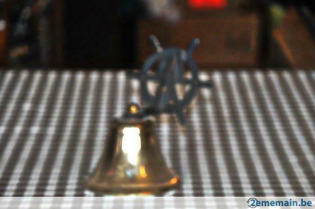 §cloche murale en cuivre avec gouvernail, Antiquités & Art, Antiquités | Bronze & Cuivre, Enlèvement