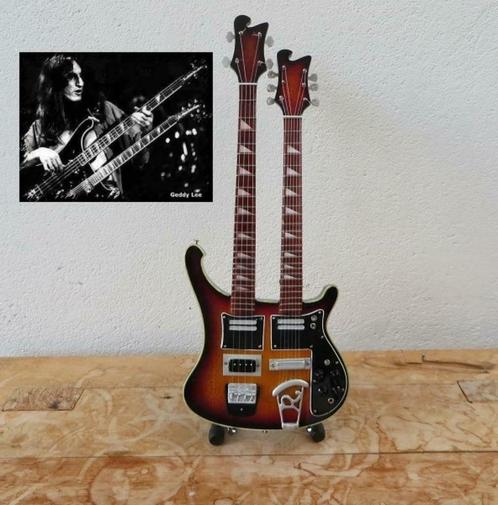 Gitaar Rickenbacker Sunbrust 4080 double neck o.a. Geddy Lee, Verzamelen, Muziek, Artiesten en Beroemdheden, Nieuw, Instrument of Accessoires