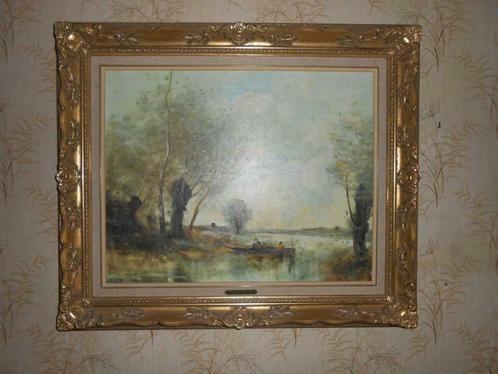 Une empreinte d'une peinture de J.B.C. Corot., Antiquités & Art, Art | Peinture | Classique, Enlèvement
