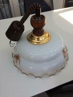 Romantische Luster / lustre romantique, Maison & Meubles, Lampes | Lustres, Enlèvement ou Envoi, Utilisé, Verre