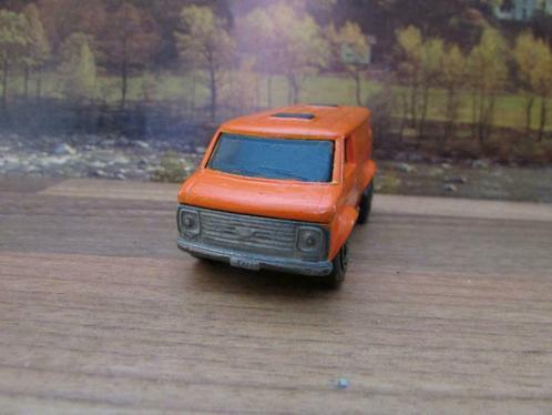 Boîte d'allumettes, fourgon Chevrolet, Hobby & Loisirs créatifs, Voitures miniatures | 1:50, Utilisé, Bus ou Camion, Matchbox