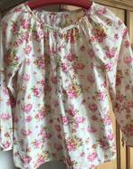 Chemisier H&M imprimé fleurs taille 146 (11/12 ans), Zo goed als nieuw, H&M, Meisje, Shirt of Longsleeve