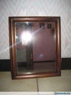 Mooie spiegel met houten omlijsting, Minder dan 100 cm, Minder dan 50 cm, Gebruikt, Rechthoekig