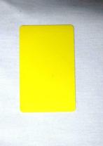 Plastic Card PVC €.0,15 Kleur: geel 54 x 86 x 0,5 mm Verpakt, Articles professionnels, Aménagement de Bureau & Magasin | Fournitures de bureau