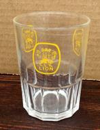 bier brouwerij glas Lion gele tekst, Enlèvement ou Envoi, Comme neuf