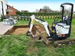 Verhuur - Grondwerken zwembad - Schep 1,3T Bobcat Excavatr, Diensten en Vakmensen