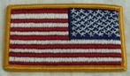 Amerikaanse Vlag, American Flag, Reverse Full Color, ACU.(2), Verzamelen, Embleem of Badge, Ophalen of Verzenden, Landmacht