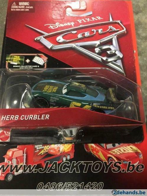 Herb Curbler Cars 3 Disney, Enfants & Bébés, Jouets | Véhicules en jouets, Neuf, Enlèvement ou Envoi