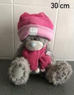 Me to you beer met roze sjaal en muts - 30 cm, Kinderen en Baby's, Ophalen of Verzenden