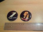 Vintage David Bowie  Pin Badge Original 1970s, Collections, Utilisé, Enlèvement ou Envoi