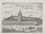 Reproducties van gravures 1720  Hallen & Kathedraal Ieper., Antiek en Kunst, Ophalen of Verzenden