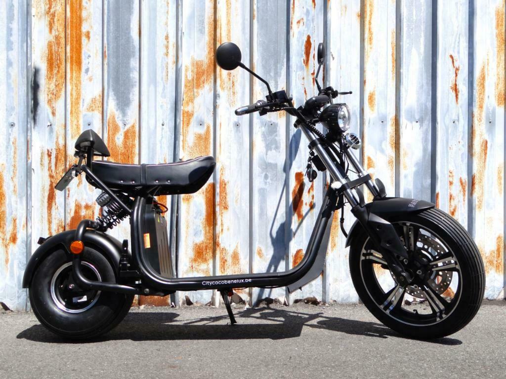② Gloednieuwe Elektrische scooter Fatboy zwart 17'' A-of B — Scooters |  Overige merken — 2dehands