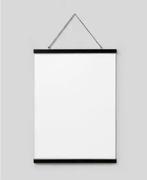 NIEUW Posterhouder zwart 51cm magneetbevestiging, 50 tot 75 cm, Nieuw, Ophalen of Verzenden, 50 tot 75 cm