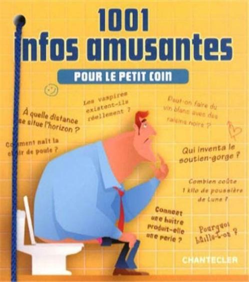 1001 Infos Amusantes pour le Petit Coin de Johan Verheyen, Livres, Humour, Utilisé, Blagues, Enlèvement ou Envoi