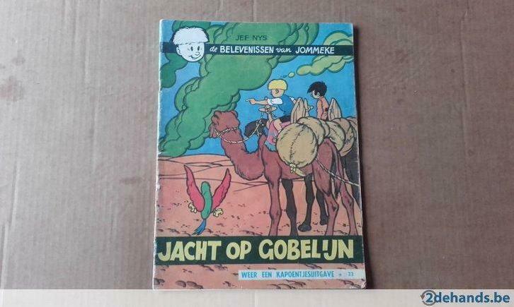 Jommeke.33.Jacht op Gobelijn, Boeken, Stripverhalen, Gelezen, Ophalen of Verzenden