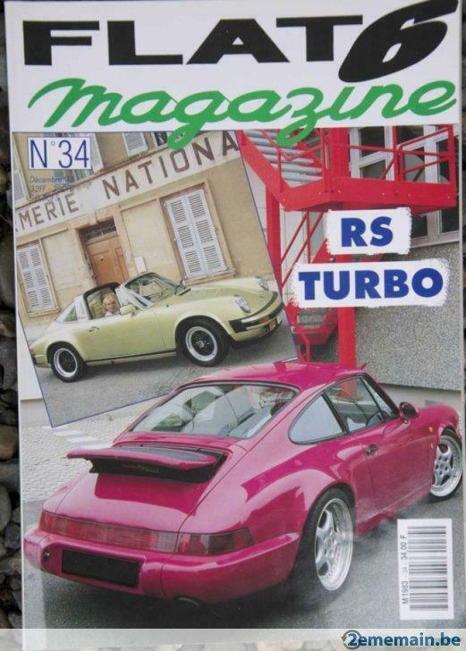 Porsche Flat 6 Beoordelingen uitverkocht 34, 35, 38, 46, 50, Boeken, Auto's | Folders en Tijdschriften, Gelezen, Porsche, Ophalen of Verzenden