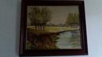 Schilderij landschap, Ophalen