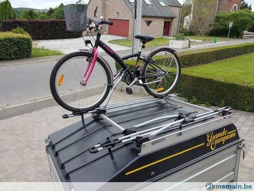 location remorque SARIS bagages, bagagère 2 porte vélos, Auto diversen, Aanhangers en Bagagewagens, Gebruikt, Ophalen