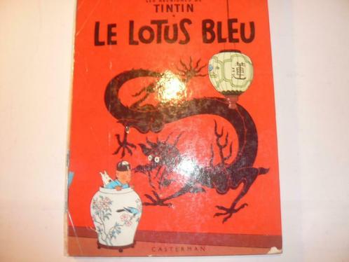 Tintin album de 1966 "Lotus bleu" et "secret Licorne", Livres, BD, Utilisé, Une BD, Enlèvement ou Envoi