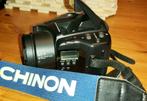 Chinon GS-9 35mm ZLR Zoom Lens Reflex camera met accessoires, Audio, Tv en Foto, Fotocamera's Analoog, Spiegelreflex, Gebruikt