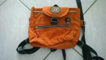 sac à dos Kipling 1 bleu et 1 orange petit modèle, Moins de 30 cm, Enlèvement, Utilisé, Orange