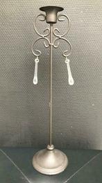 Smeedijzeren kandelaar, Huis en Inrichting, Gebruikt, 25 tot 50 cm, Ophalen of Verzenden, Metaal