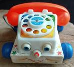 Vintage Fisher Price "chatter" speelgoedtelefoon 1961